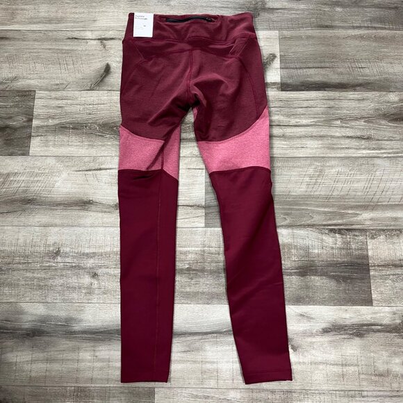 Nike Athletic Dri-Fit Mid Rise Tight Full Length Yoga Pants Pink NWT Size S - Picture 2 of 11